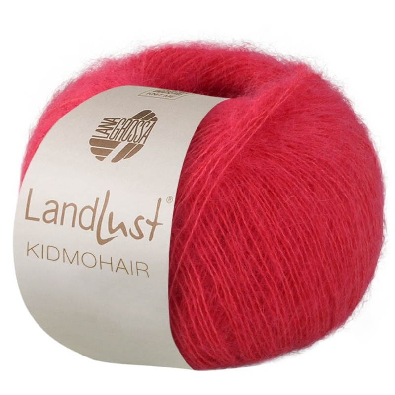 Lana Grossa Landlust Kidmohair 11 Framboosrood
