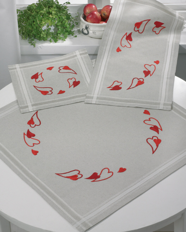 Borduurpakket Kerst 40 x 40 cm