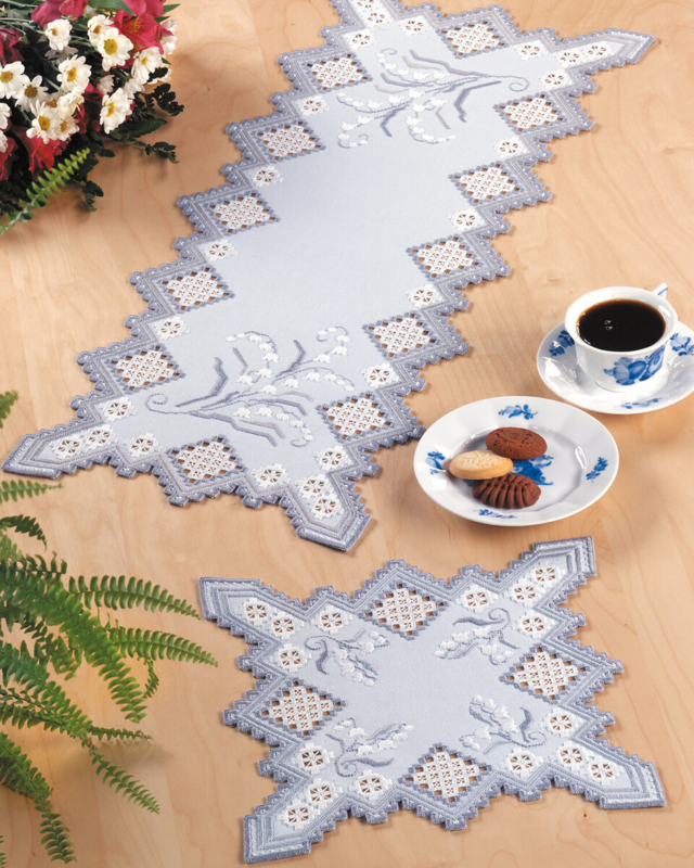 Borduurpakket Hardanger 29 x 29 cm