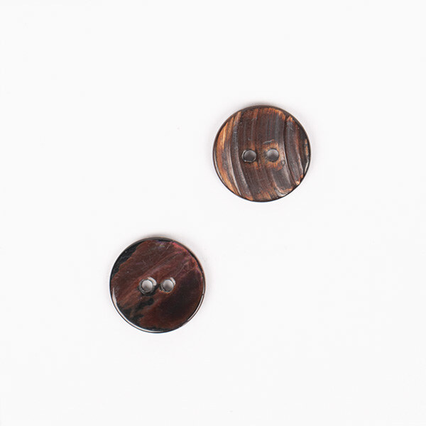 DROPS Arched (Brown), Knop, 18 mm (nr. 818)
