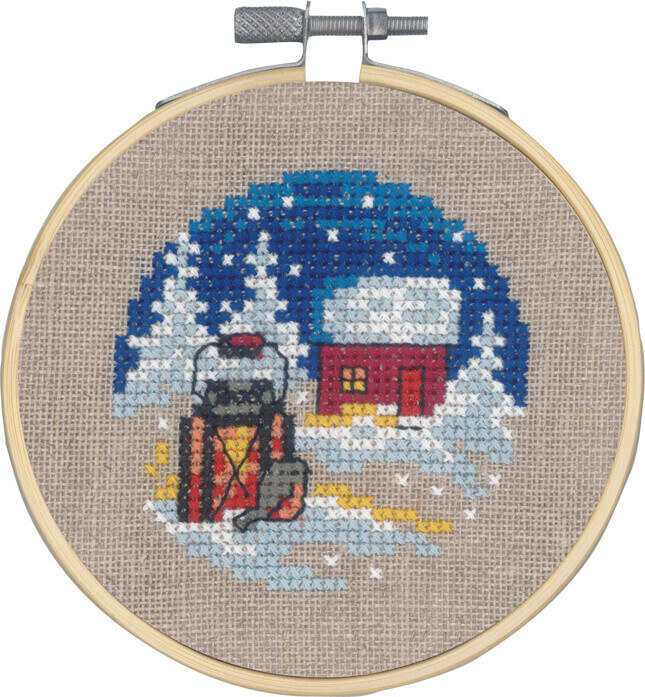 Borduurpakket Het Huis in het Bos m 5810/10 10 Ø