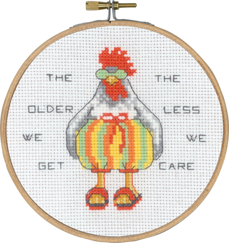Borduurpakket The older we get m/5810/13 13 Ø