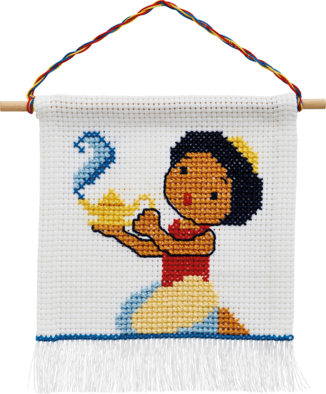 Borduurpakket Magische Lamp m/5119/18 16 x 18 cm