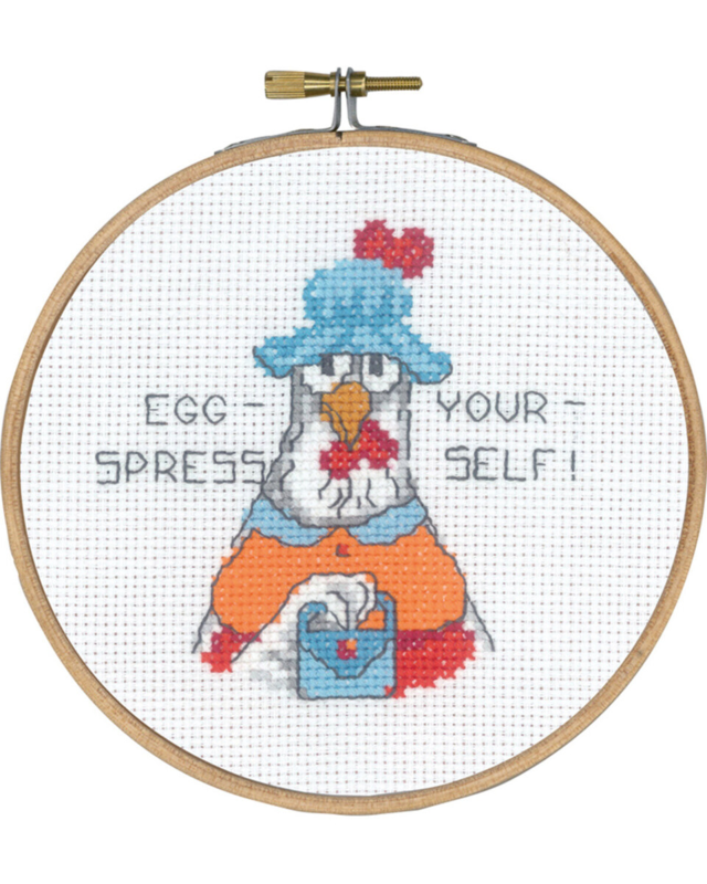 Borduurpakket Egg-Spress 5810/13 13 Ø