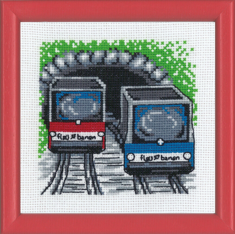 Borduurpakket Fløjbanen R 5950