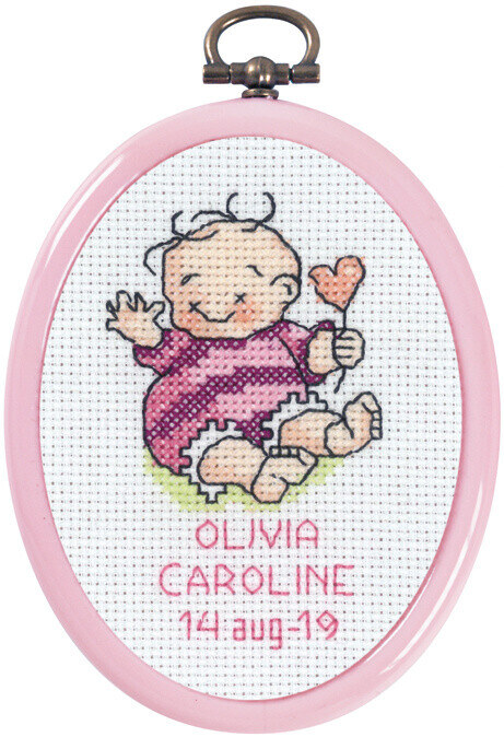 Borduurpakket Olivia 1 m/R5961/02 7 x 9 cm