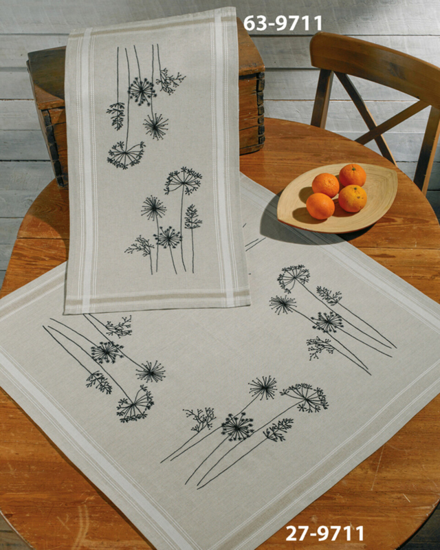 Borduurpakket Natuur 80 x 80 cm