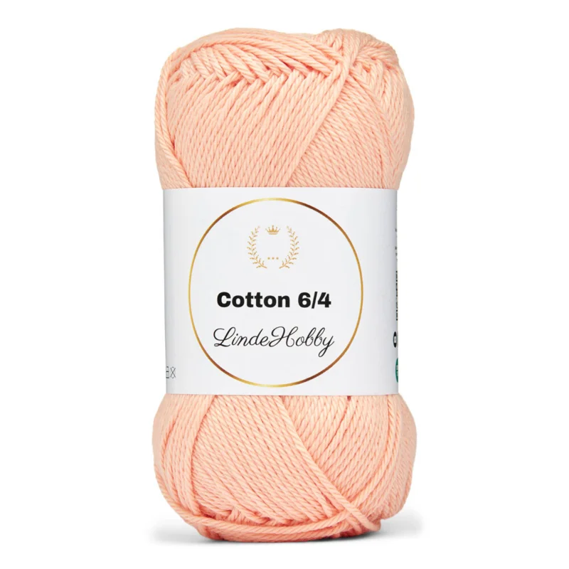 LindeHobby Cotton 6/4 091 Salmone