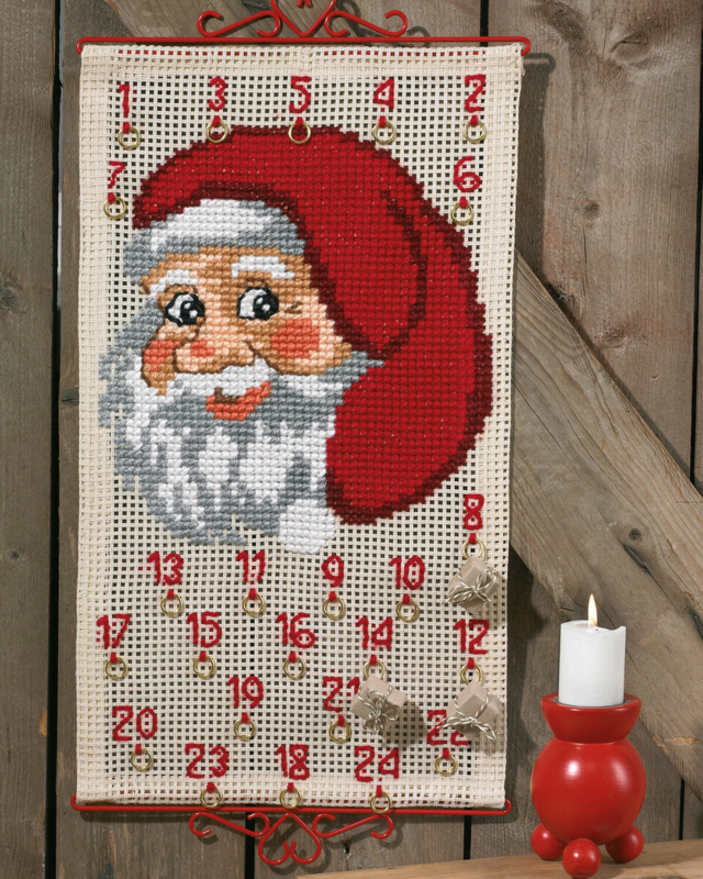 Borduurpakket Kerstman 5125/35 35 x 60 cm