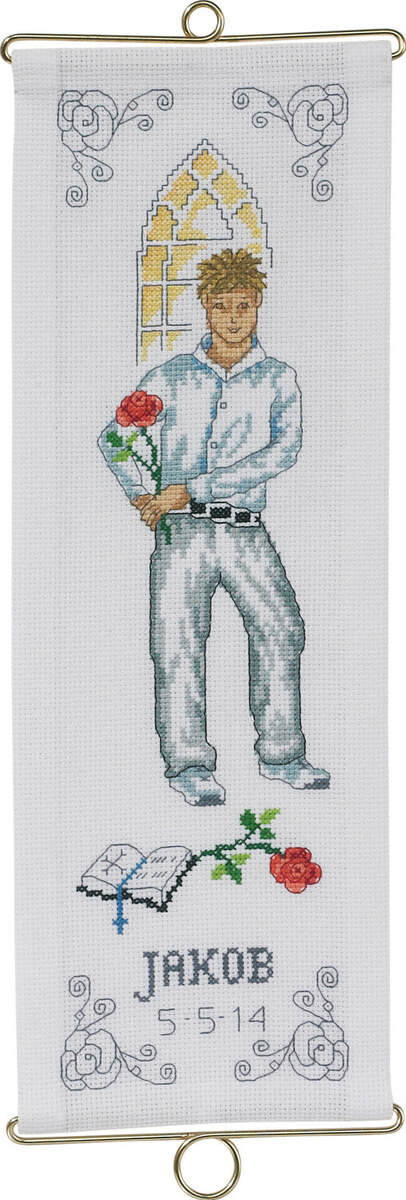 Borduurpakket Jakob incl/5188/14 14 x 40 cm
