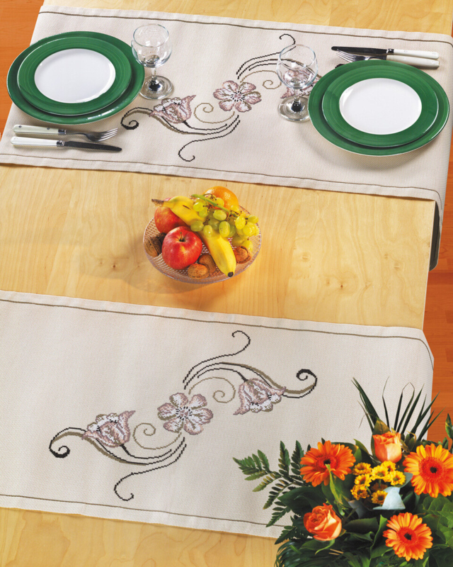 Borduurpakket Partner loper 44 x 119 cm