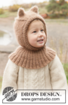 50-1 Forest Cub Balaclava by DROPS Design