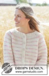 267-8 Sweet Sprinkles Cardigan by DROPS Design