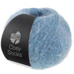 Lana Grossa Cosy Socks 14 Duifblauw