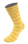 Lana Grossa Cosy Socks Soft Stripes 111 Geel/eigeel/saffraangeel