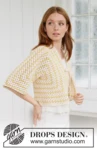 268-30 Sunny Labyrinth Cardigan by DROPS Design