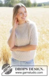 268-3 Perfectly Bee Sweater by DROPS Design