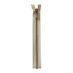 YKK Deelbare Metalen Rits 4 mm (25-65 cm) 573 Beige, Antiek messing