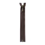 YKK Deelbare Metalen Rits 4 mm (25-65 cm) 570 Bruin, Antiek messing