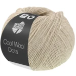 Lana Grossa Cool Wool Dots 12 Naturel