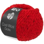 Lana Grossa Cool Wool Dots 05 Rood