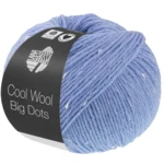 Lana Grossa Cool Wool Big Dots 101 Lichtblauw