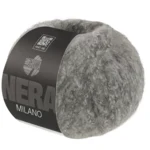 Lana Grossa Milano 01 Grijs gemêleerd