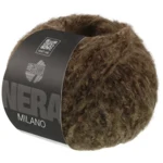 Lana Grossa Milano 10 Donkerbruin gemêleerd