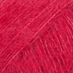 DROPS Brushed Alpaca Silk 07 Rood (Uni Colour)