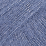 DROPS Brushed Alpaca Silk 13 Denimblauw (Uni Colour)