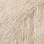 DROPS BRUSHED Alpaca Silk 04 Lichtbeige (Uni colour)