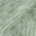 DROPS BRUSHED Alpaca Silk 21 Salie groen (Uni colour)