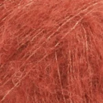 DROPS BRUSHED Alpaca Silk 24 Roest (Uni colour)
