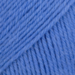 DROPS Fabel Uni Colour 116 Korenbloem blauw