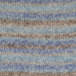 DROPS Fabel Long Print 604 Uitzicht op zee