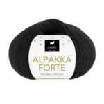 Du Store Alpakka Forte 733 Zwart