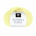 Dale Alpakka Forte 747 Lichtgeel