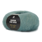 Mayflower Super Kid Silk 116 Stoffig Iers groen