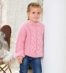 DG356-05 De Pixie-sweater voor kinderen