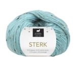 Du Store Alpakka Sterk 928 Caribisch blauwe tweed