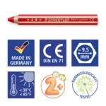 STAEDTLER Buddy 3-in-1 kleurpotloden, 18 stuks – Picto1