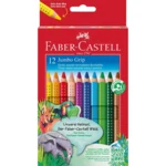 Faber-Castell Jumbo Grip aquarel driehoek 12 stuks