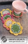 0-1499 Blooming Coasters by DROPS Design