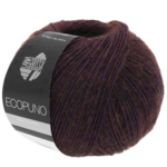 Lana Grossa Ecopuno 58 Zwart-rood