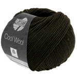 Lana Grossa Cool Wool 2104 Zwartgroen