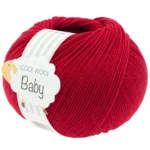 Lana Grossa Cool Wool Baby 343 Kersenrood