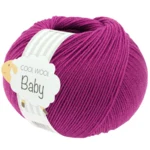 Lana Grossa Cool Wool Baby 345 Roodviolet