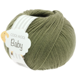 Lana Grossa Cool Wool Baby 287 Donker olijfgroen