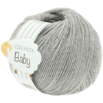 Lana Grossa Cool Wool Baby 206 Lichtgrijs gemêleerd