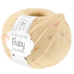 Lana Grossa Cool Wool Baby 375 Bleekgeel/Geel/Oranje/Lila/Roze